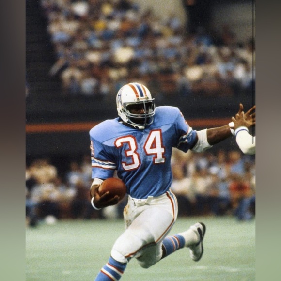 Mitchell & Ness Authentic Houston Oilers Earl Campbell NFL Jersey Men’s Sz: 2XLB - Picture 3 of 7